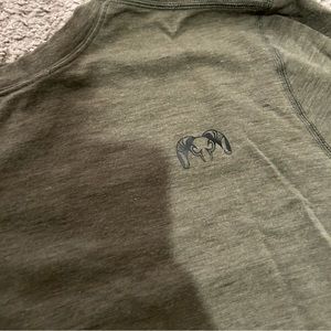 KUIU green merino wool shirt
